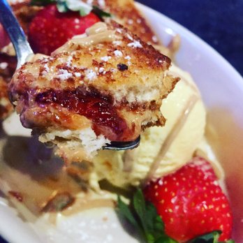 City Tavern - Grilled PB and J sandwich with vanilla ice cream. Best dessert ever! - American Near Me - Columbus, Ohio