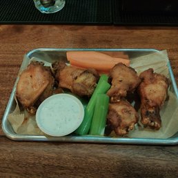 Wings...nicely prepared and presented. Wings...nicely prepared and presented.