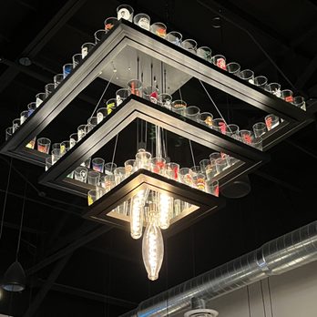 Wicked Rain - Cool pint glass chandelier! - Beer Bar Near Me - Gilbert, Arizona Wicked Rain - Cool pint glass chandelier! - Beer Bar Near Me - Gilbert, Arizona