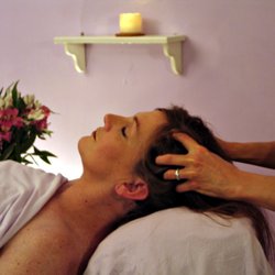 Prenatal Massage Center of Manhattan - Finishing massage with a relaxing scalp massage