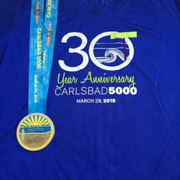 2015 shirt and medal.