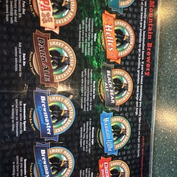Smoky Mountain Brewery - Beer menu - Pizza Near Me - Pigeon Forge, Tennessee Smoky Mountain Brewery - Beer menu - Pizza Near Me - Pigeon Forge, Tennessee
