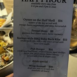 Happy hour!! Happy hour!!