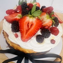 Kneaded Baking - Our strawberry cheesecake is perfect for those warm summer temps!