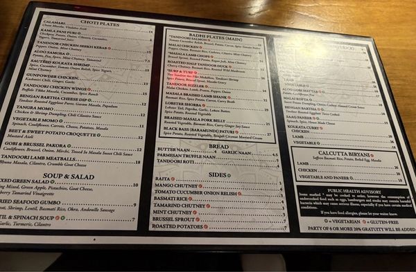 Menu photo 8 Oh' Calcutta Winston-Salem, NC Menu photo 8 Oh' Calcutta Winston-Salem, NC