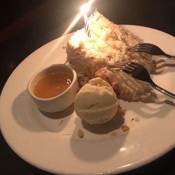 J. Gilbert's Wood-Fired Steaks & Seafood - Coconut cake pineapple ice cream - Steakhouses Near Me - Overland Park, Kansas