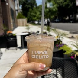 Cinnamon honey latte Cinnamon honey latte