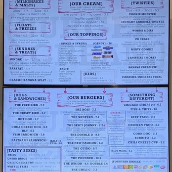 Burger & Cream - MENU - Sandwiches Near Me - Grass Valley, California