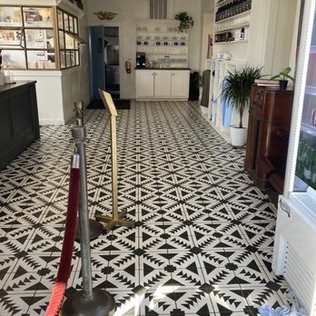 Parlor Doughnuts - Inside the door, the floor is so cool!! - Donuts Near Me - Bloomington, Indiana Parlor Doughnuts - Inside the door, the floor is so cool!! - Donuts Near Me - Bloomington, Indiana