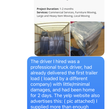 Southland Movers - This picture has since been removed from their page- refer to the quote about damaged furniture. - Movers Near Me - Costa Mesa, California Southland Movers - This picture has since been removed from their page- refer to the quote about damaged furniture. - Movers Near Me - Costa Mesa, California