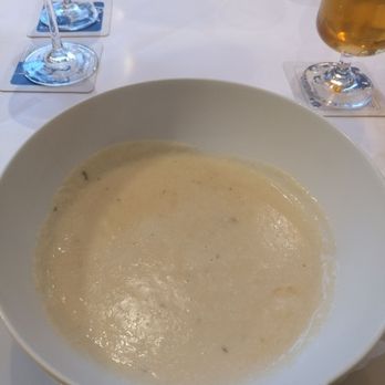 Da Enzo - White asparagus creme soup.  Pretty good - Italian Near Me - Otterbach, RP