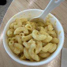 Mac-N-Cheese. May as well be store bought from a box. It's not THE Shapiro's macaroni. Mac-N-Cheese. May as well be store bought from a box. It's not THE Shapiro's macaroni.