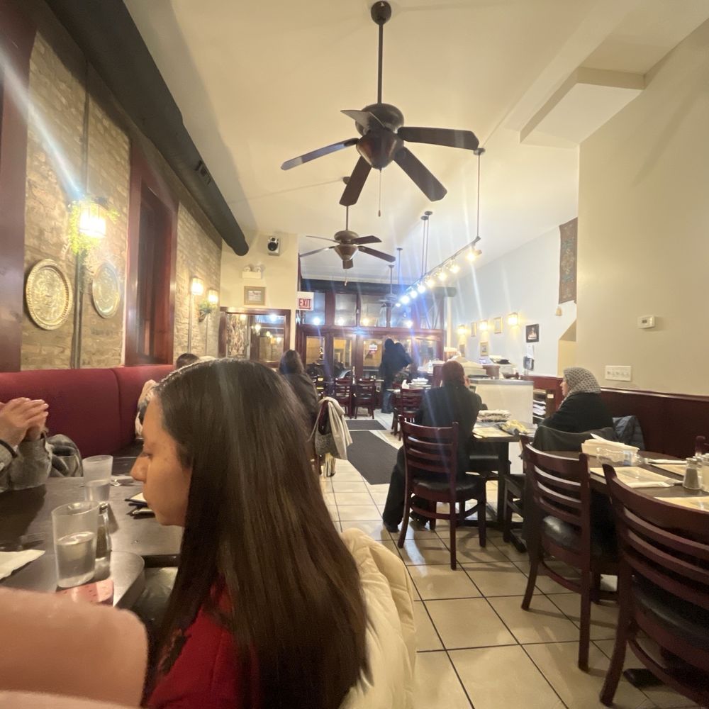 Restaurant from back. Restaurant from back.
