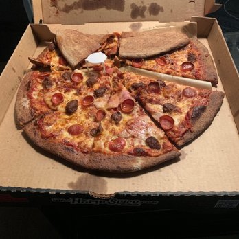 HomeSlyce - JHU - Not for 40 dollars delivery smh, never again, not even tape secure - Pizza Near Me - Baltimore, Maryland