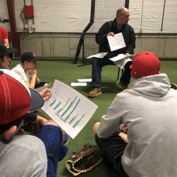 The Lumber Yard - Former UP Coach Chris Sperry sharing some words of wisdom with our High School Hit Club.