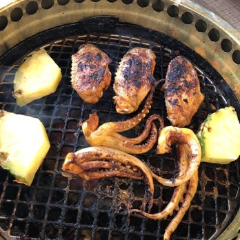 Grill n More - Lucky we have very sweet pineapple! - Korean Near Me - Hong Kong, HK
