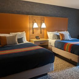 Two queen beds. Two queen beds.