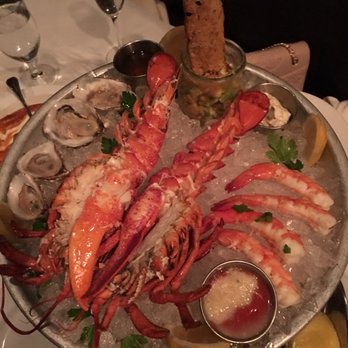 Mon Ami Gabi - Seafood platter. Loved the oysters - French Near Me - Chicago, Illinois Mon Ami Gabi - Seafood platter. Loved the oysters - French Near Me - Chicago, Illinois