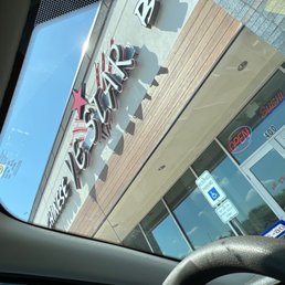 a view of the outside of the restaurant