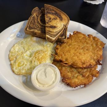 Kim & Patty's Cafe - Potato Pancake Combo - Breakfast & Brunch Near Me - McHenry, Illinois