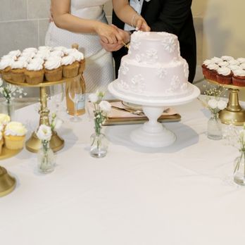 Charissa's Floral Design - Cake and stand - Floral Designers Near Me - Jeffersontown, Kentucky