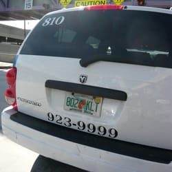 Friendly Checker Taxi - The license plate and cab number for the vehicle whose driver tried to scam us: 802 KLT
