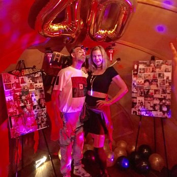 Idle Hour - Decorated the Dog for a 90s dance party. - American Near Me - Los Angeles, California Idle Hour - Decorated the Dog for a 90s dance party. - American Near Me - Los Angeles, California
