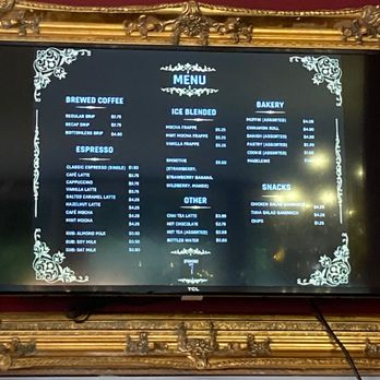 Speakeasy Cafe - Menu and prices as of 4/29/23 - Coffee & Tea Near Me - St Louis, Missouri