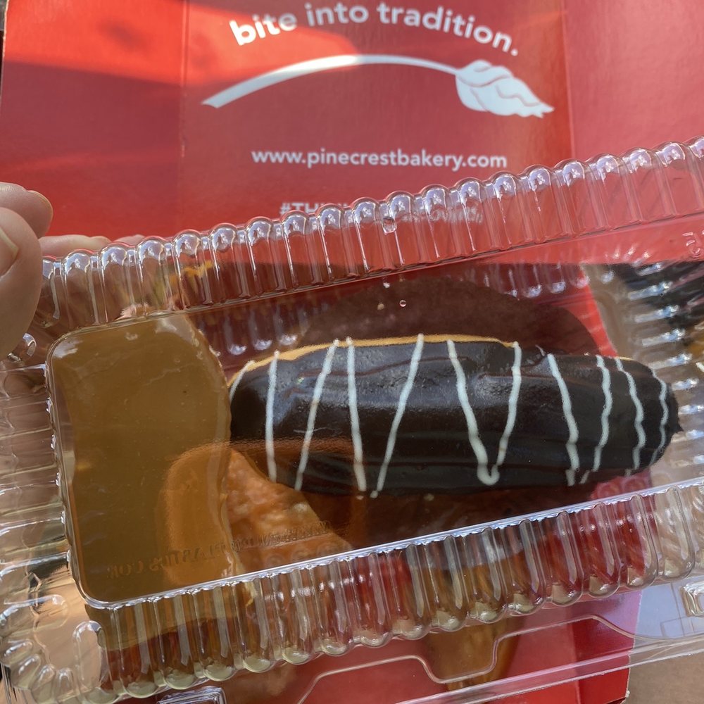 Pinecrest Bakery - Key Largo - Dulce de Leche cake and chocolate elcair - Bakeries Near Me - Key Largo, Florida Pinecrest Bakery - Key Largo - Dulce de Leche cake and chocolate elcair - Bakeries Near Me - Key Largo, Florida