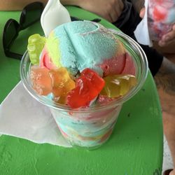 Gummy bear icecream