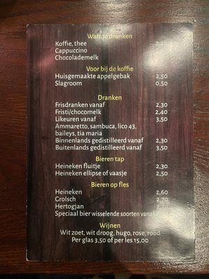 Menu photo 1 Eetcafe de Bolle Dedemsvaart, OV