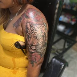 Ink Rising Tattoo - Tiger