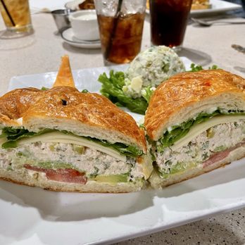 Kathleen's Restaurant - Delicious Tuna Marco sandwich with a scoop of the most incredible potato salad, which I could have eaten a pint of! - American Near Me - Pasadena, California Kathleen's Restaurant - Delicious Tuna Marco sandwich with a scoop of the most incredible potato salad, which I could have eaten a pint of! - American Near Me - Pasadena, California