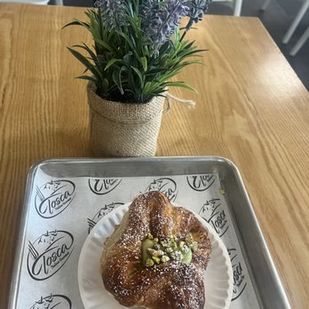 Tosca Italian Gourmet - Pistachio kouign-aman - Italian Near Me - Spring, Texas Tosca Italian Gourmet - Pistachio kouign-aman - Italian Near Me - Spring, Texas