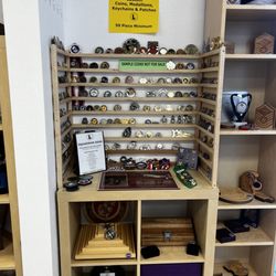 Lazer Ladies Gifts & Awards - Inside, coins