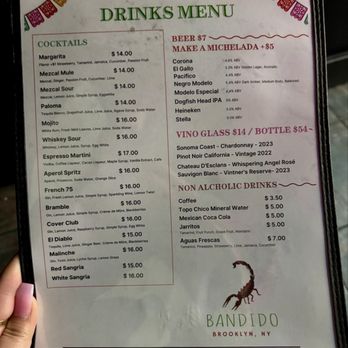 Bandido - Mexican Near Me - Brooklyn, New York