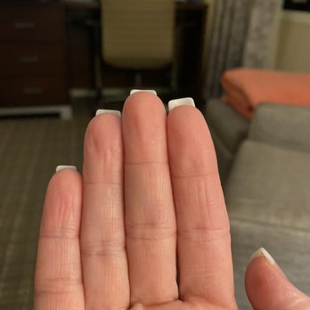 Coco Nail Spa - Asked to file the pointy down a bit and it was like I had requested something horrible. - Nail Salons Near Me - Houston, Texas