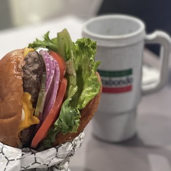 Blvd Brgr - JUSTA BRGR; added American cheese. - Burgers Near Me - Camarillo, California