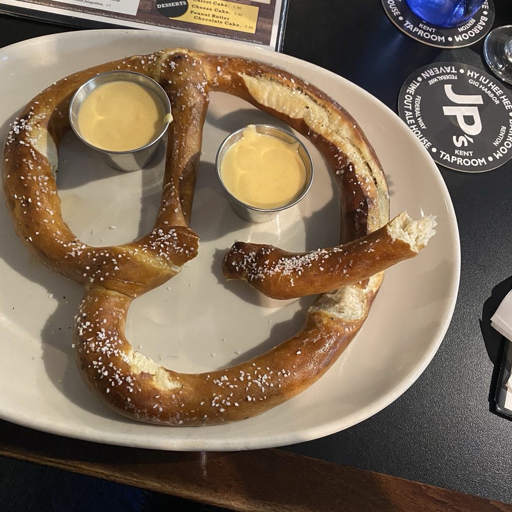 JP's Tavern - GIANT pretzel with double cheese - Pubs Near Me - Federal Way, Washington JP's Tavern - GIANT pretzel with double cheese - Pubs Near Me - Federal Way, Washington