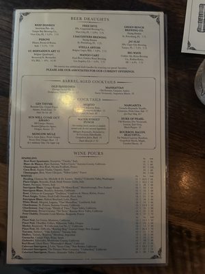 Menu photo 8 The Pearl Tampa, FL Menu photo 8 The Pearl Tampa, FL