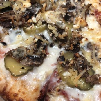 Monstrous Pizza - Pickles on a pizza are surprisingly good! - Pizza Near Me - Covina, California Monstrous Pizza - Pickles on a pizza are surprisingly good! - Pizza Near Me - Covina, California