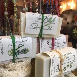 Savonnerie des Farfadets - Locally handmade by the owner of this magical little shop, Esther. She's an incredible artist.