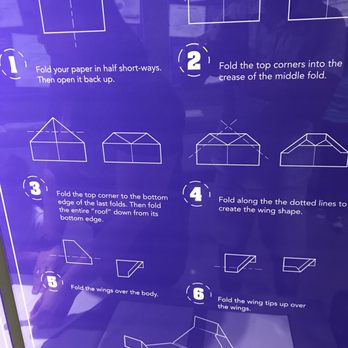 Lone Star Flight Museum - One of three stations to create a better paper airplane - Museums Near Me - Houston, Texas