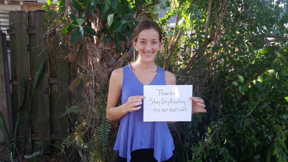 Slide of Stay Dry Roofing Company