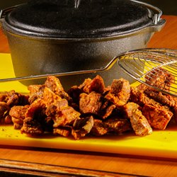 Landreneau's Grocery - Cracklins made fresh throughout the day.