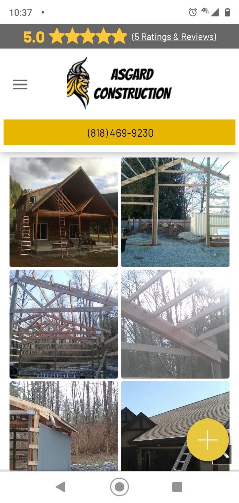 Slide of Asgard construction