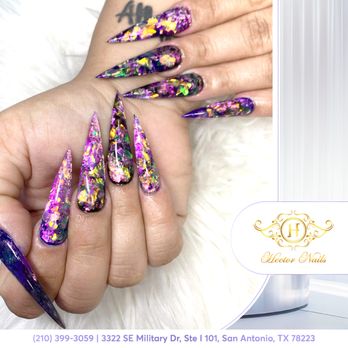 Hector Nails - Make a splash with our mermaid sequin nails! Perfect for the free-spirited soul. - Nail Salons Near Me - San Antonio, Texas Hector Nails - Make a splash with our mermaid sequin nails! Perfect for the free-spirited soul. - Nail Salons Near Me - San Antonio, Texas