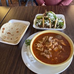 El Ranchito 2 - Menudo, barabacoa tacos.