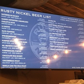Rusty Nickel Brewing Company - Breweries Near Me - West Seneca, New York Rusty Nickel Brewing Company - Breweries Near Me - West Seneca, New York
