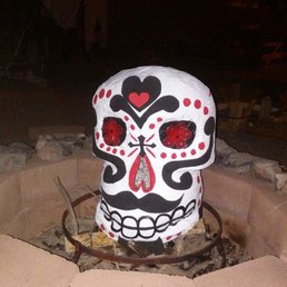 Mask full of prayers